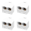 2-Way 6P4C RJ11 Modular Phone Wall Adapter and Splitter 1