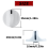 2X 131965300 Dryer Timer Knob Replacement Part Replaces 131666601 5