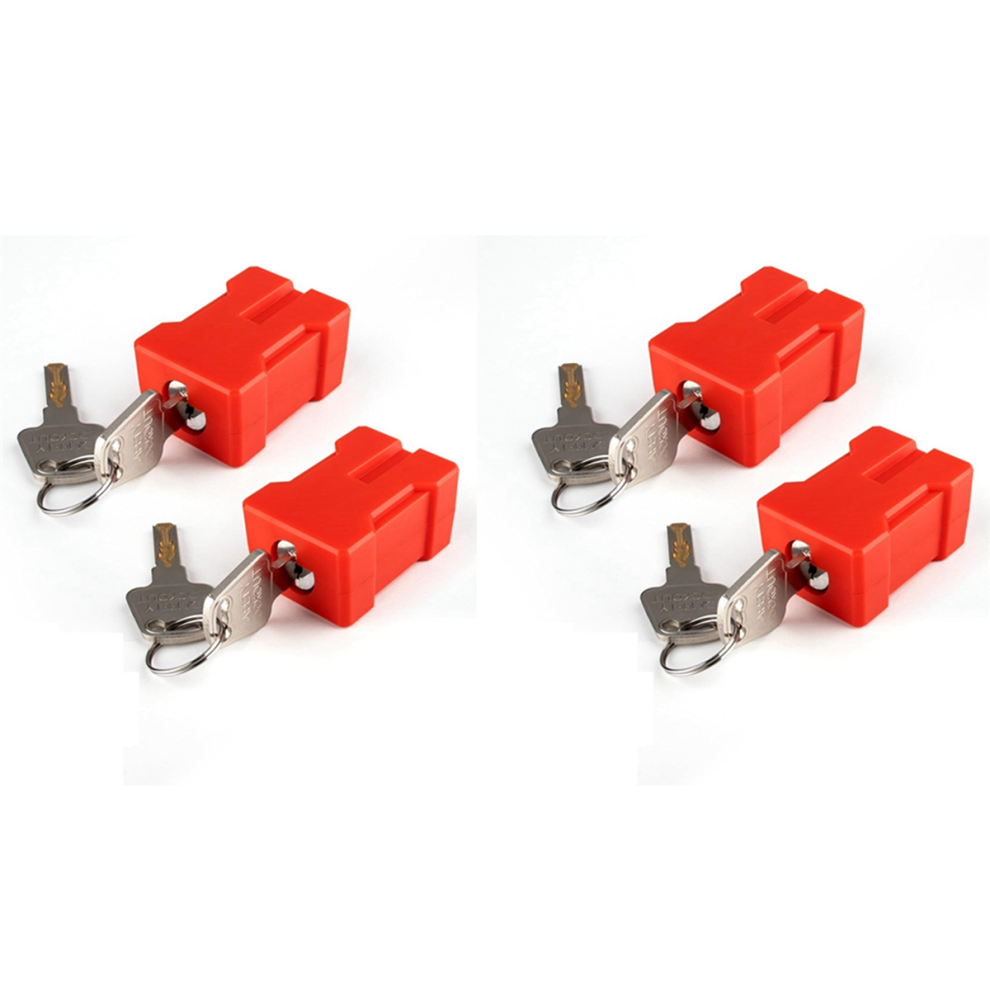 2Set Electrical Cord Plug Lockout Device,Electrical Shutdown Service 4713239248261