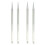 2Pcs/Set Shortwave Antenna Ground Anchor GP Aluminum Alloy 1