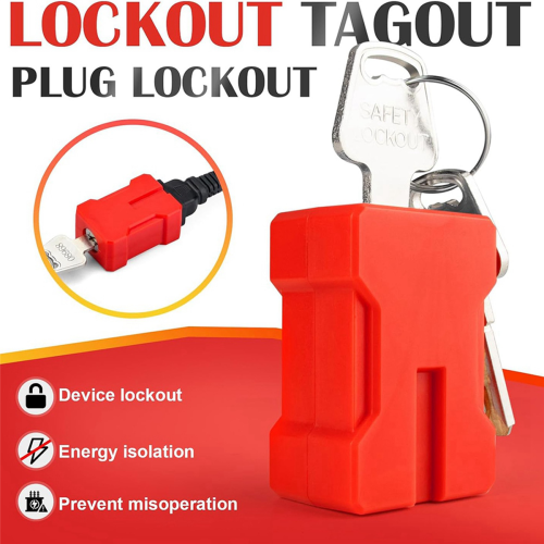 2Set Electrical Cord Plug Lockout Device,Electrical Shutdown Service 2