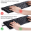 2X Acrylic Tilted Keyboard Holder for Ergonomic Typing Office Desk B 4