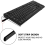 2X Acrylic Tilted Keyboard Holder for Ergonomic Typing Office Desk B 2