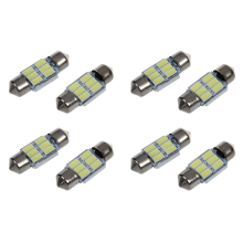 2x 31mm 6 5630 SMD LED Soffitte Innenraumbeleuchtung 3W 195LM 6500K