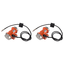 2X Concrete Vibrator Vibration Motor 30W 220V Single Phase Aluminum