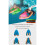 2X Blue EVA Back Float Kickboard Training Plate for Adult Children 4