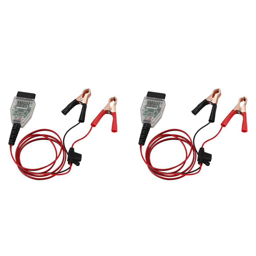 2X Car Obd2 Ecu Connector Battery Saver Auto Ecu Memory Savers A Red 4713239259366