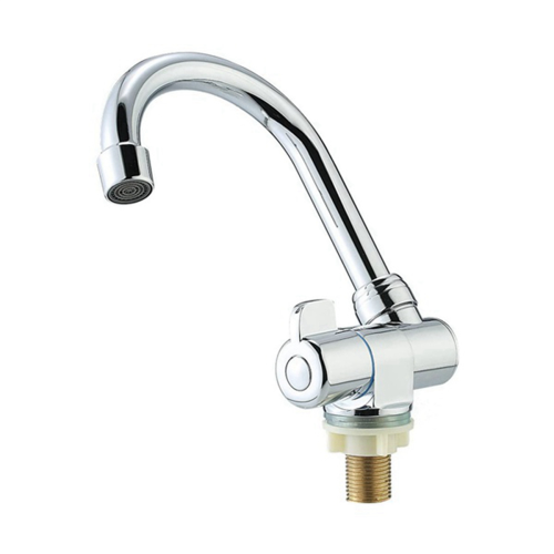 2X Copper Basin Faucet Cold Kitchen Tap for Marine Boat Deck 1