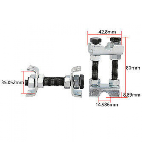 2X Coil Spring Adjuster Clamps Spacer for Car Truck Lowering Tool 1