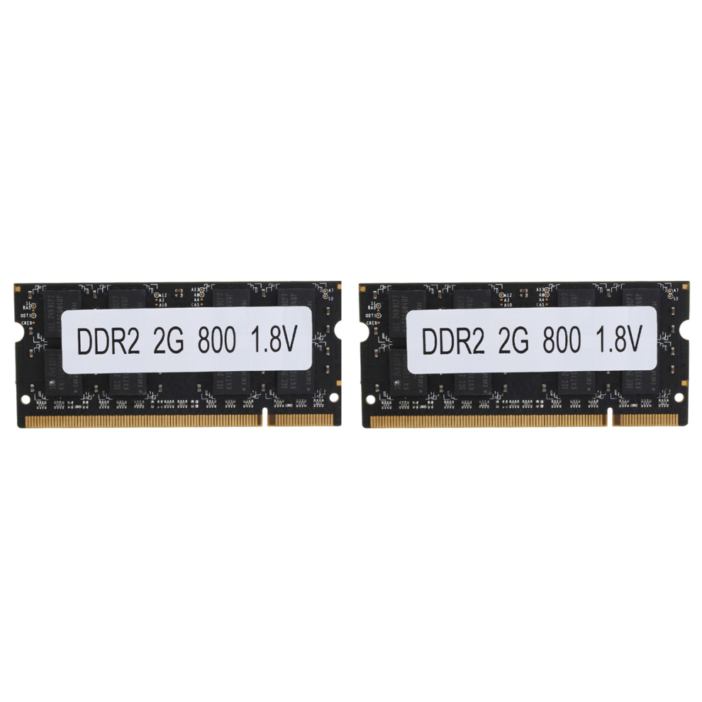 2X Ddr2 2Gb Laptop Ram 800Mhz Pc2 6400 For Amd Laptop Memory 4713239261970