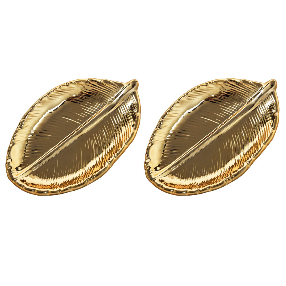 2X Decorative Ceramic Plate Dish Porcelain Trinket Dish-image-OPC-PJ2XHQF-NEW