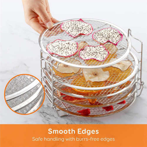 2X Dehydrator Rack Stainless Steel Stand Accessories Compatible 2