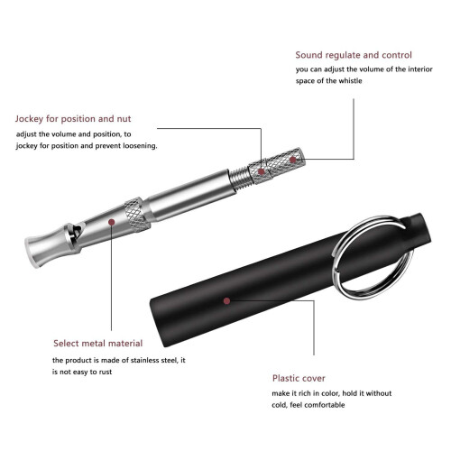 2X Dog Whistle, Professional Dog Training Whistle to Stop Barking 2