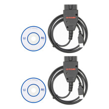 2X Eobd2 Flasher Galletto 1260 Cable Auto Chip Tuning Interface Remap