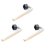 2x Chalk Holder Prep Stick Billiard Snooker Pool Cue Tip Tool 1