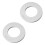 2X Fractional Weights Mini Weight Plates Accessory White 0.25Kg 1