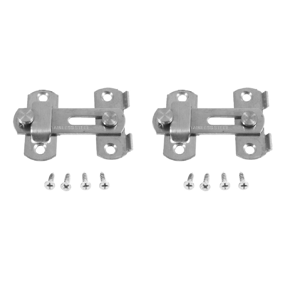 2X Hasp Latch METAL Hasp Latch Lock Sliding Door Lock for Window-image-OPC-PJ2XJFS-NEW