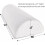 2X Half-Moon Memory Foam Gel Leg Leg Cushions 5