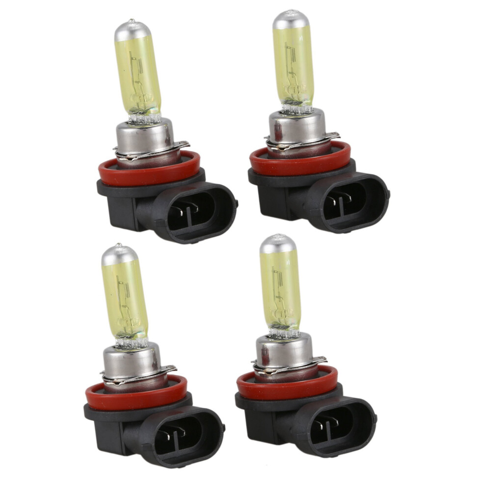 2X H11 55W 3000K Xenon Hid Halogen Fog Lamp Bulb Golden/Yellow/Light 4713239287277