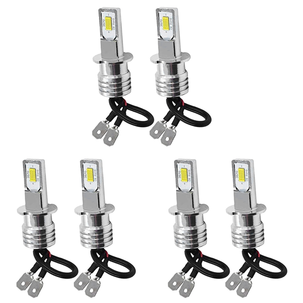 2X H3 Super Bright Led Fog Driving Lamp Bulb Kit 6000K Light 4713239287321