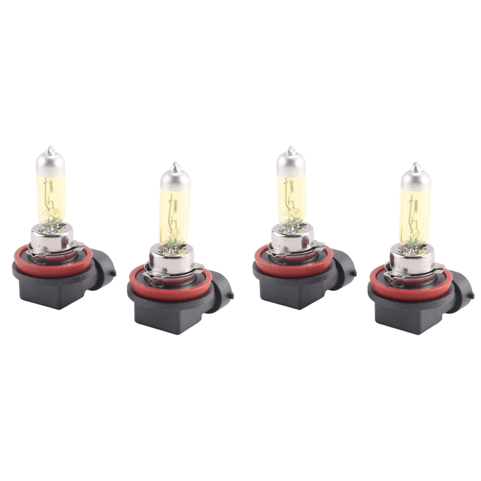 2X H8 35W Hid Xenon Headlight Halogen Bulb 2500K 12V Yellow 4713239287499
