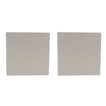 2X Pizza Stone for Cooking Baking Grilling Tools 305x305x10Mm