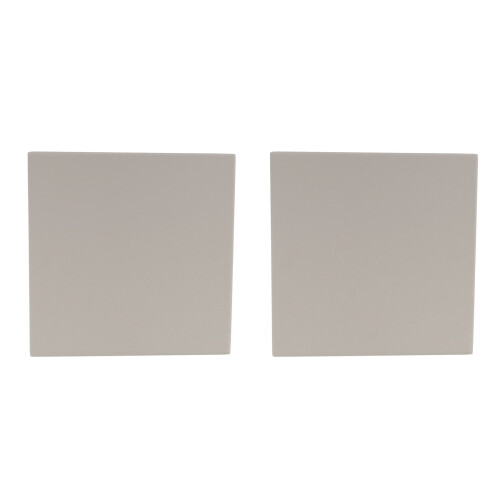 2X Pizza Stone for Cooking Baking Grilling Tools 305x305x10Mm