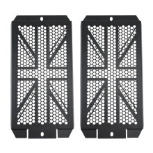 2X Motorcycle Radiator Guard Cover for Black and T120