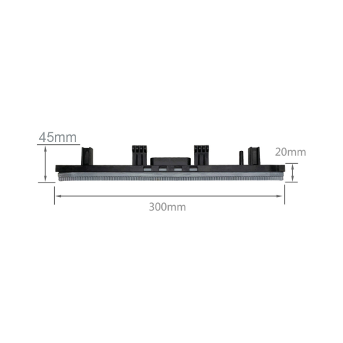 2X Oil Straight Squeegee,Rubber Squeegee Blades for 2