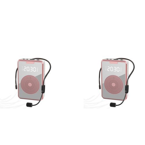 2X Portable Voice Amplifier for Teachers with Microphone Headset