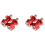 2X Motorcycle CNC Swingarm Swing Arm Spool 10mm for -Red 1