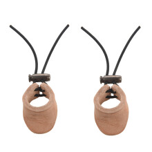 2X Thicken Cow Leather Thumb Finger Tip Protector Guard Ring Tab