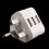 2X Universal USB UK Plug 3 Pin Wall Charger Adapter(3 port) 6