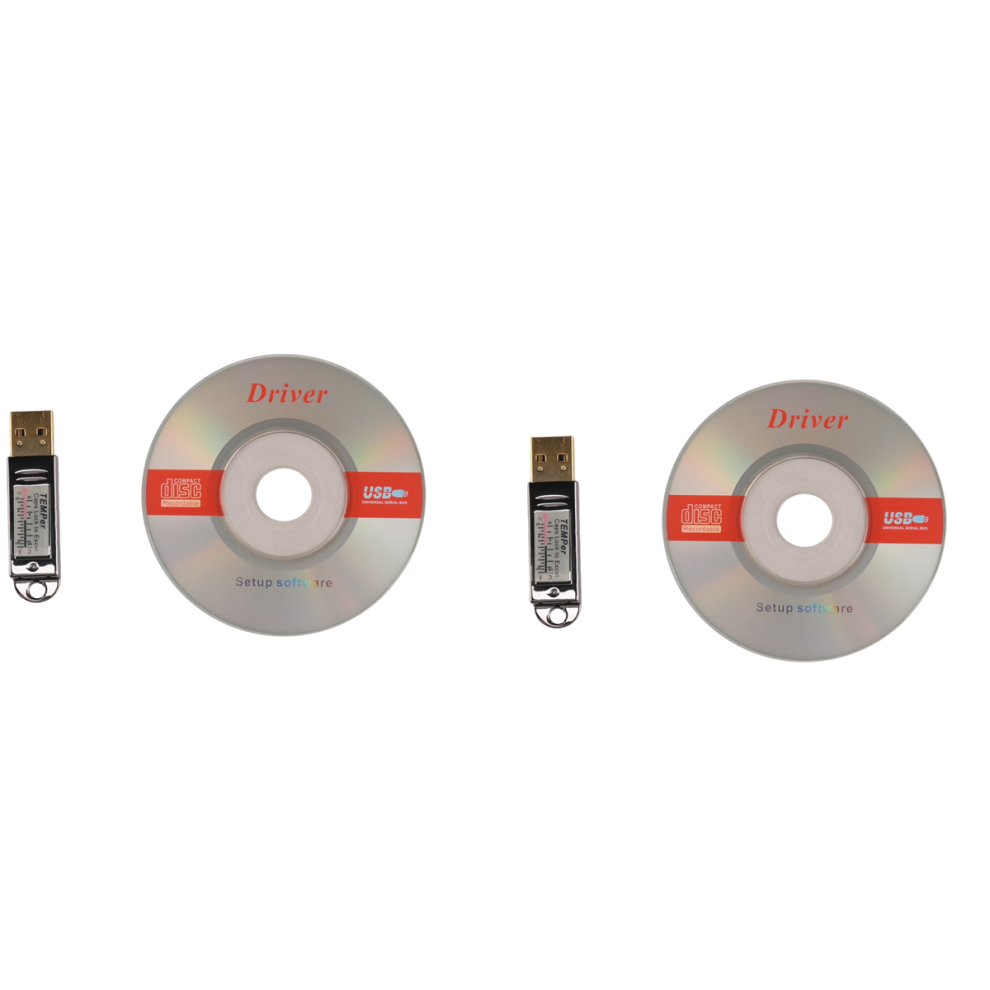2X Usb Thermometer Data Logger Recorder for Pc xp Vista/7