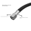 2X Scuba Diving BCD Medium Pressure Hose Scuba Diving Regulator 6