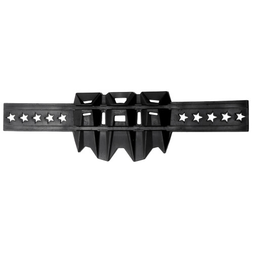 2X Universal Motorcycle Exhaust Muffler Drop Protection Guard Black 2