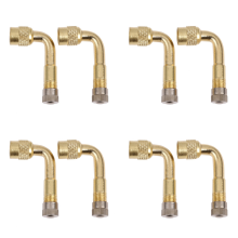 2x Ventilverlaengerung Ventil Reifen 90 Grad fuer Auto motorrad