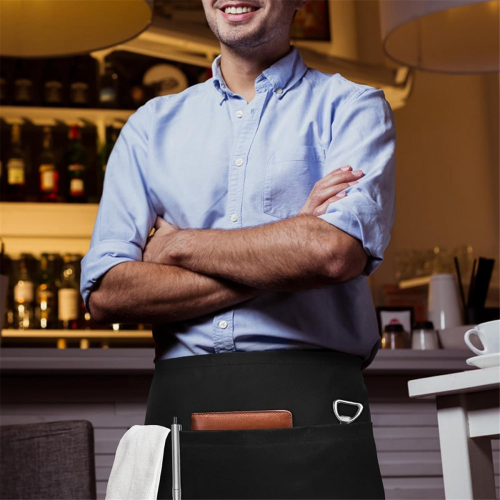 Tabliers de serveur (lot de 3) avec 3 poches 1
