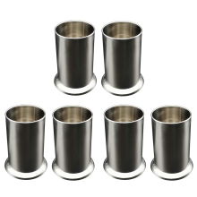 2X Stainless Steel Straw Holder, Counter-Top Straw Dispenser