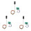 3 Color Traffic Light Signals Ho Oo Scale 6 Led For Diy Sand Table 1