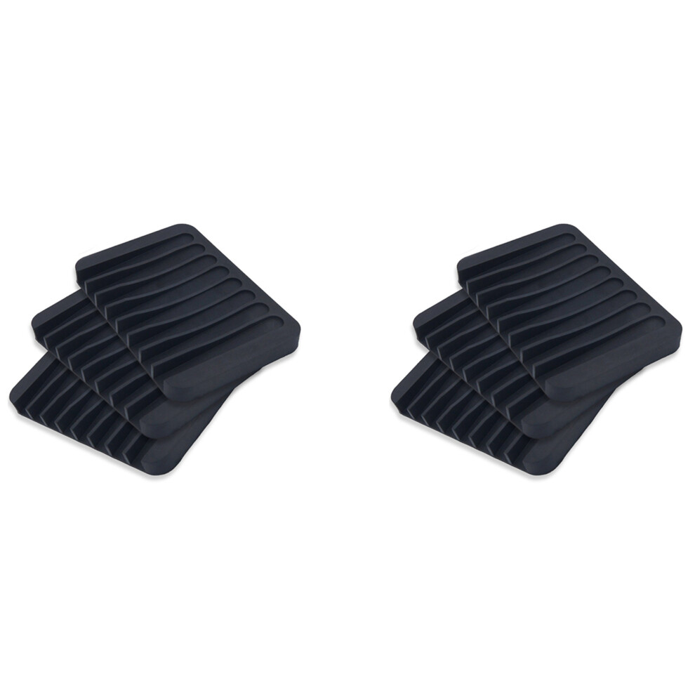 3 Pack Silicone Shower Soap Dish Set, Soap Saver Holder-image-OPC-PJ2XN26-NEW