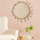2X Woven Basket Wall Decoration Woven Basket Wall Decor Wicker Wall 3