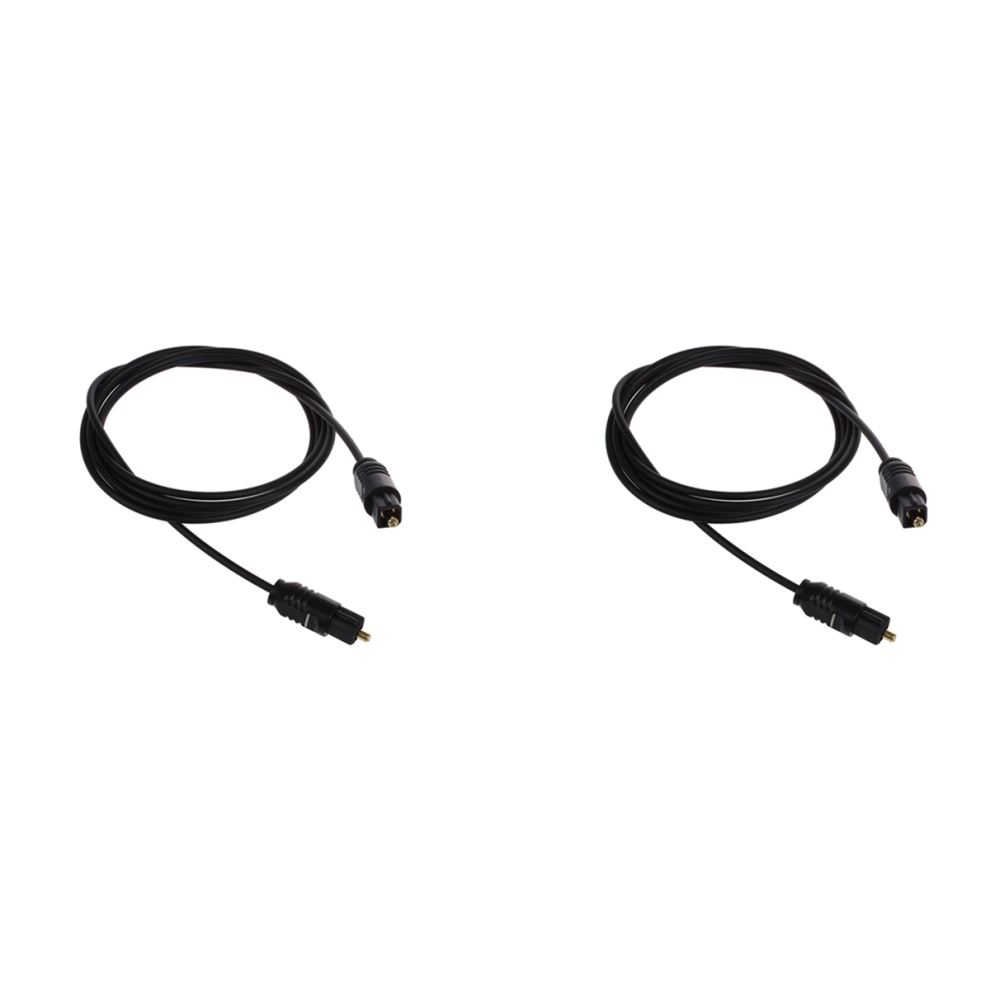 3 Ft Digital Fibre Optical Audio Toslink Spdif Dvd Cable Black 4713239284009