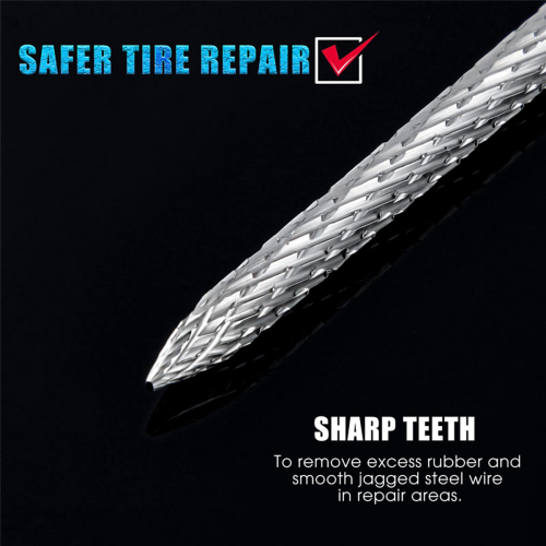 3 Pack Tire Bit Multi Sizes Tire Repair Carbide Burr Bit Reamer Drill 2