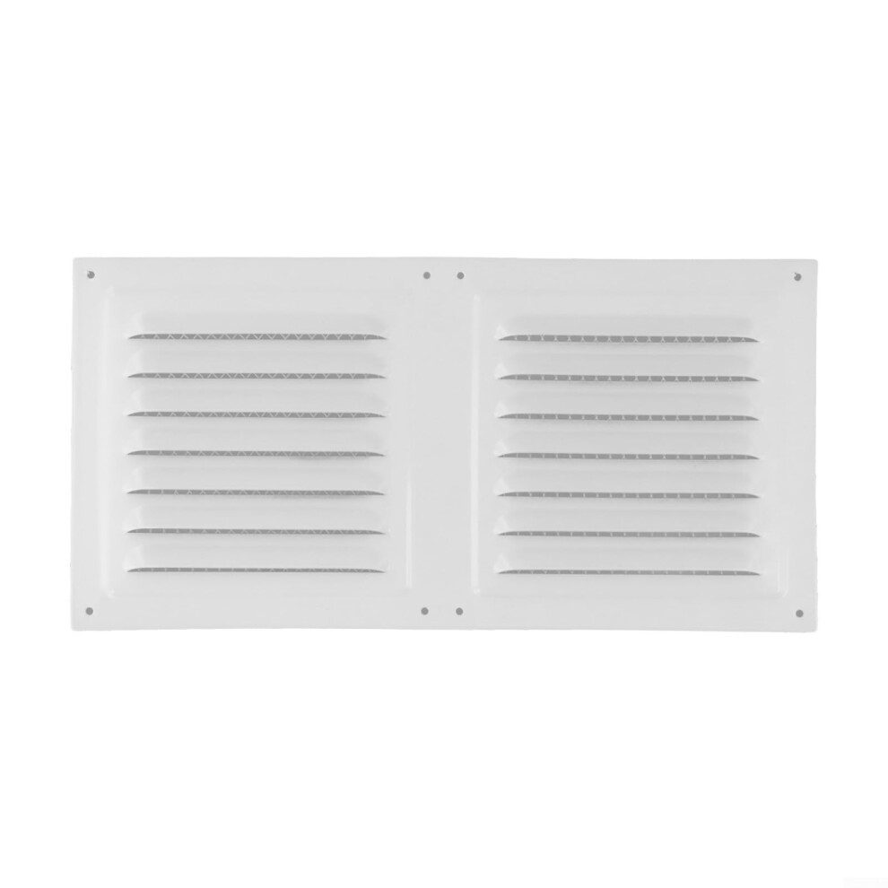 Slim Design Ventilation Grille With Integrated Shield For Effective Air Distribution (Black) 6276012013930