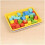 Square Plastic Tray, Bright Color, Cutlery Tray, Flat Tray (Blue28cm) 3
