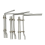3 PCS Hydraulic U-Cup Seal Twistor Installation Tool Kit 2