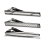 3 Pcs Tie Clips for Men Tie Bar Clip Set for Regular Ties Wedding 2