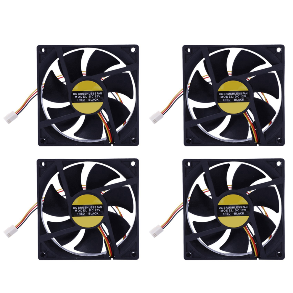 3 Pin Cooler Fan Heatsink Cooling Radiator For Computer Pc Cpu 12V 4713239208609