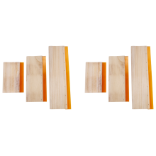 3 Pcs Silk Screen Printing Squeegee Board Tools 16cm 24cm 33cm